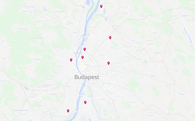 Budapesti üzleteink Budapesti üzleteink