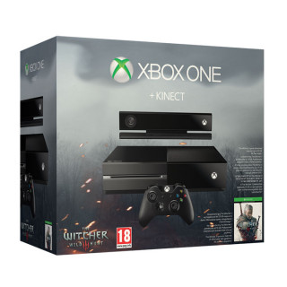 Xbox One 500GB + Kinect + The Witcher 3 Wild Hunt (Magyar felirattal) (használt) 