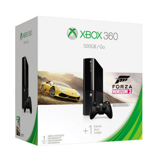Xbox 360 500GB (E) + Forza Horizon 2 + 3 Arcade játék (használt) 